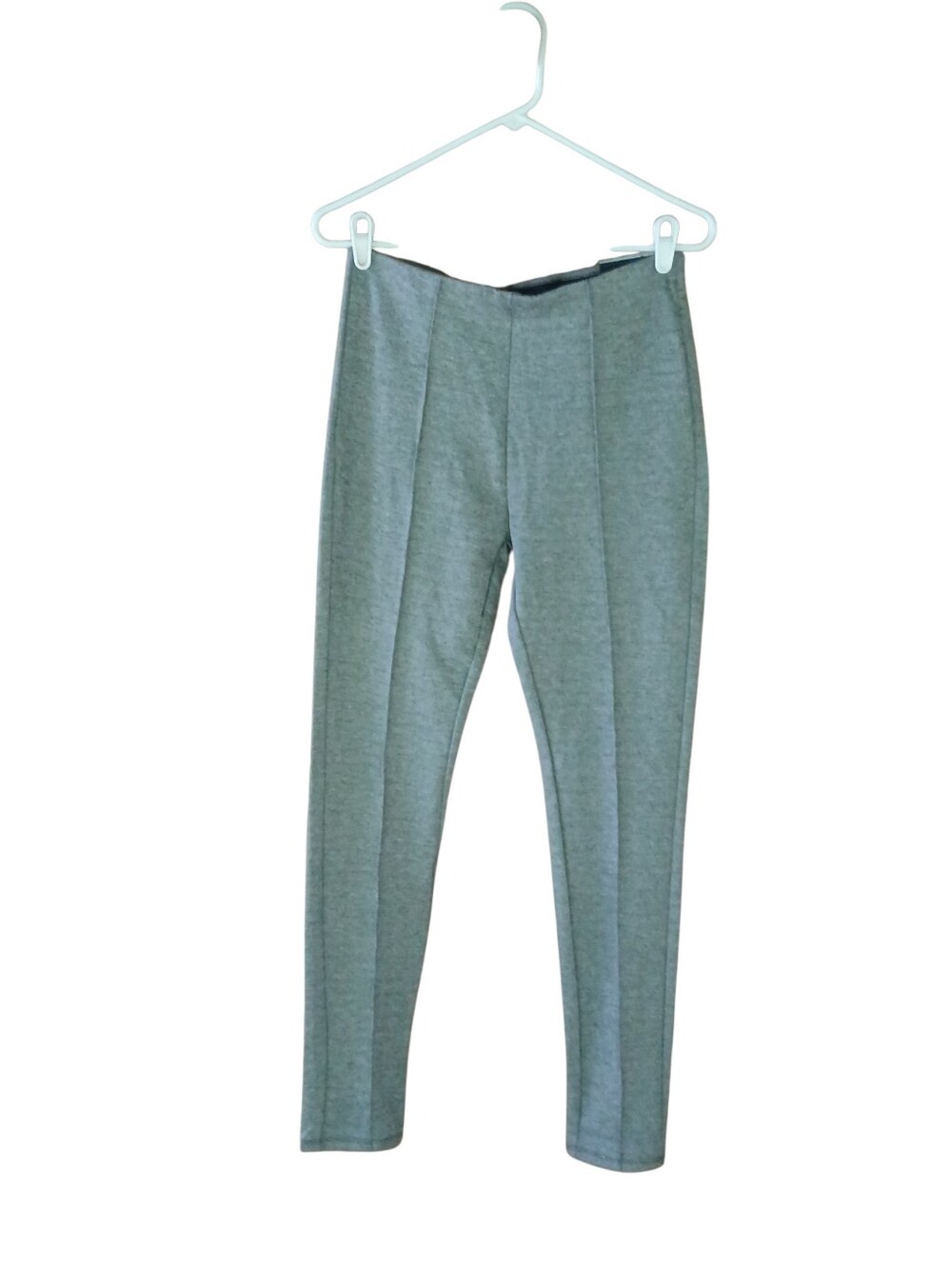 Tahari Seam Front Pull On Herringbone Jegging Pants Medium